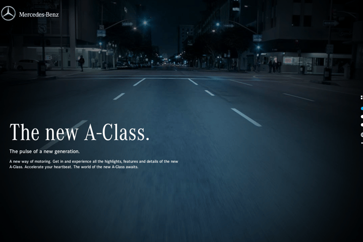 Mercedes Benz – the new AClass